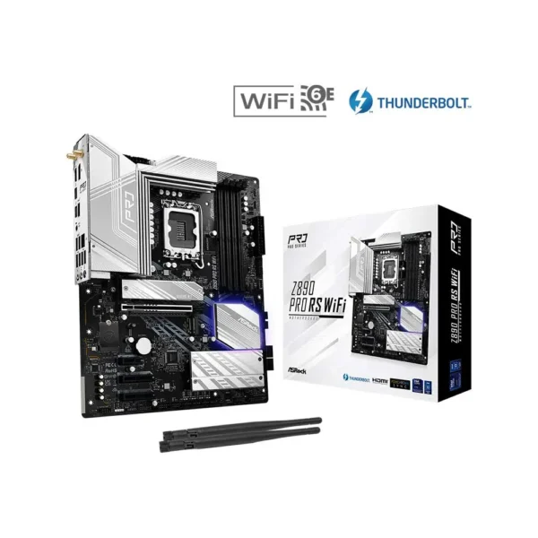 ASRock Z890 Pro RS WiFi LGA1851 ATX Moth...