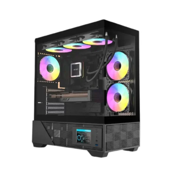 Ant Esports Crystal X6 Digital Mid Tower...