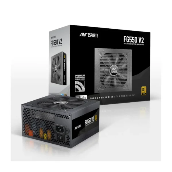 Ant Esports FG550 V2 550W 80 Plus Gold F...