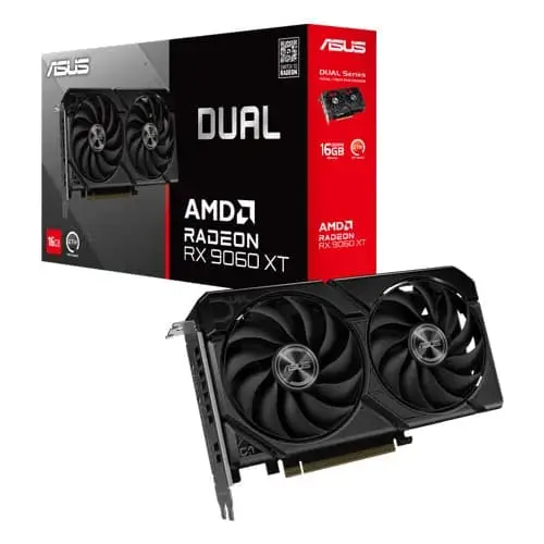 Asus Dual RX 9060 XT 16GB GDDR6 Graphics...