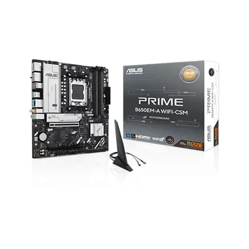 Asus Prime B650EM-A WIFI-CSM M-ATX Mothe...