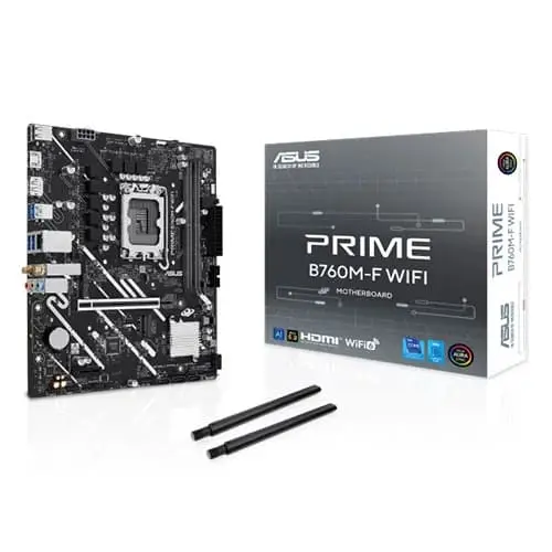 Asus Prime B760M-F WIFI M-ATX Motherboar...