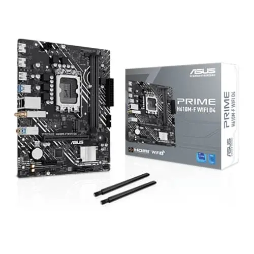 Asus PRIME H610M-F WIFI D4 M-ATX Motherb...