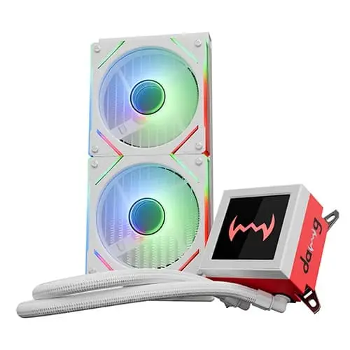 Dawg L240 AIO ARGB 240mm White CPU Liqui...