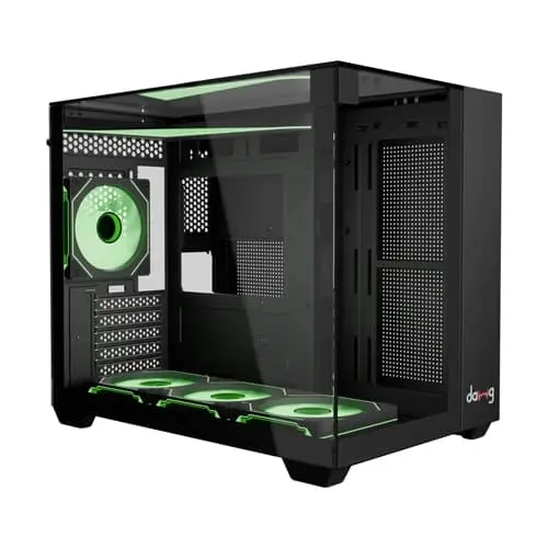 Dawg Y 740 Cube ARGB M-ATX Mini Tower Ca...