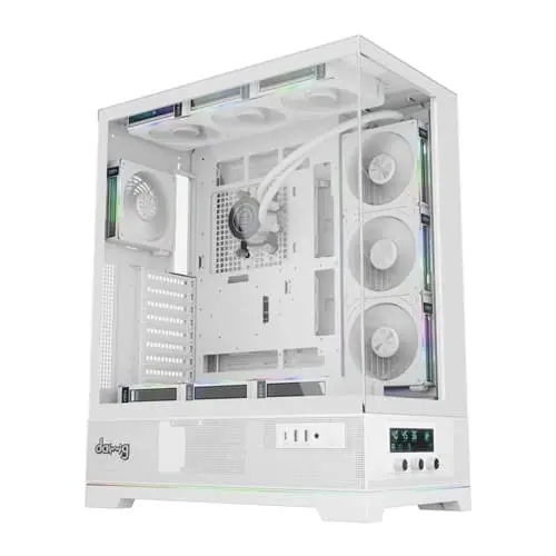 Dawg Y 990 ARGB E-ATX Mid Tower White Ca...