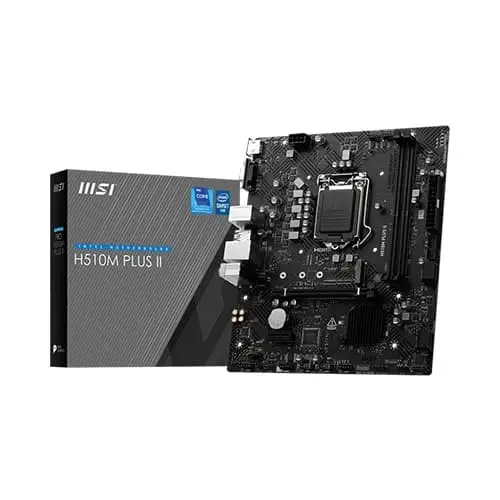 MSI H510M Plus II M-ATX Motherboard (H51...