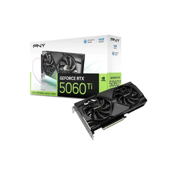 PNY RTX 5060 Ti Dual Fan 16GB GDDR7 Grap...