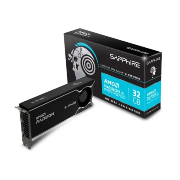 Sapphire AMD Radeon AI Pro R9700 32GB GD...