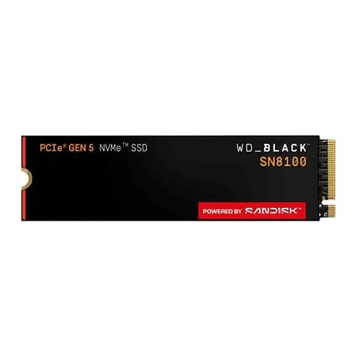 WD Black SN8100 4TB NVMe Gen5 Internal S...