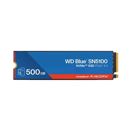 WD Blue SN5100 500GB NVMe Gen4 SSD (WDS5...